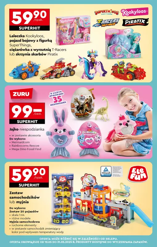Biedronka - gazetka promocyjna Od poniedziałku, Z ladą tradycyjną od poniedziałku 19.05 do niedzieli 25.05 - strona 71