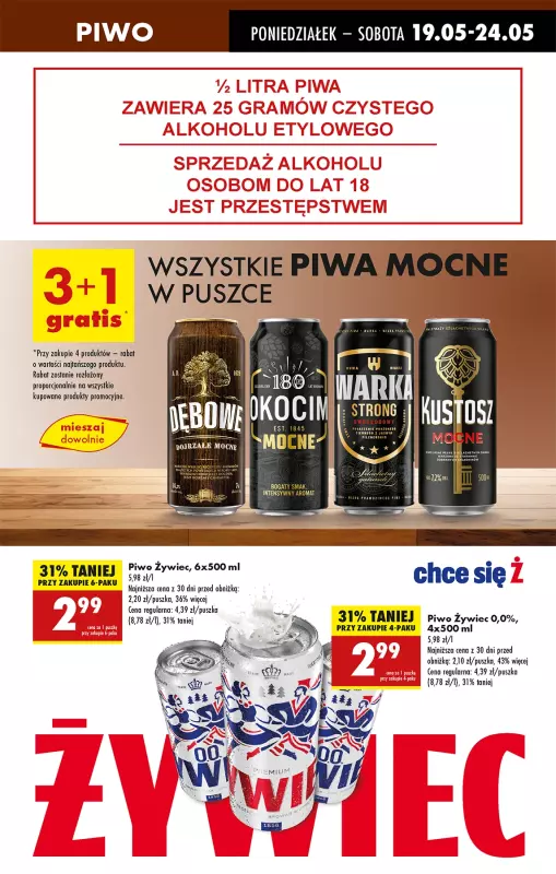 Biedronka - gazetka promocyjna Od poniedziałku, Z ladą tradycyjną od poniedziałku 19.05 do niedzieli 25.05 - strona 49