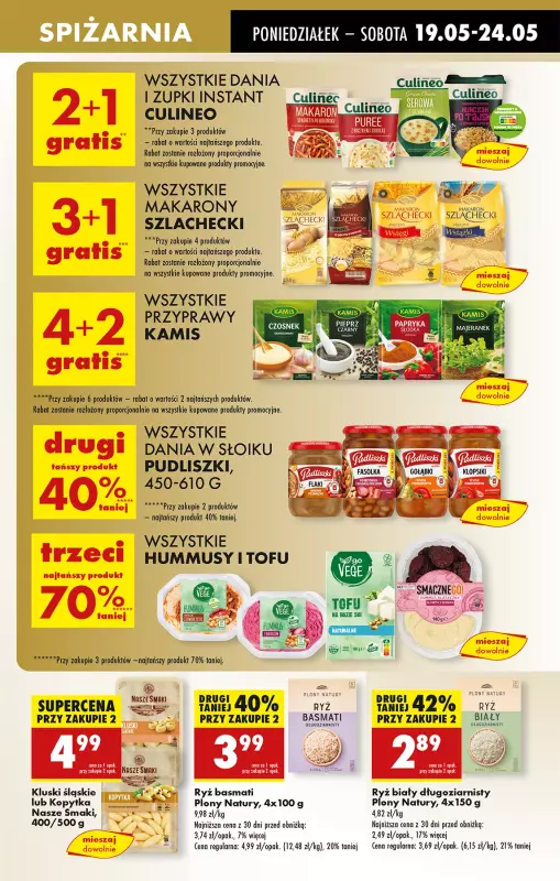 Biedronka - gazetka promocyjna Od poniedziałku, Z ladą tradycyjną od poniedziałku 19.05 do niedzieli 25.05 - strona 39