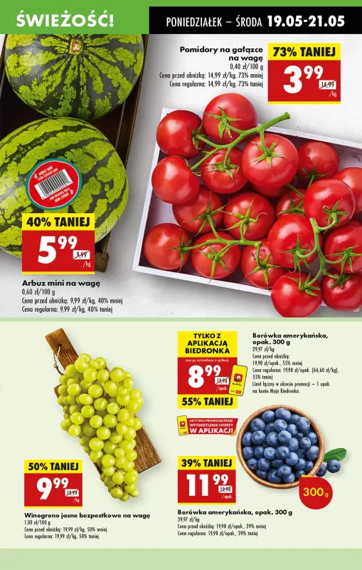 Biedronka - gazetka promocyjna Od poniedziałku, Z ladą tradycyjną od poniedziałku 19.05 do niedzieli 25.05 - strona 17