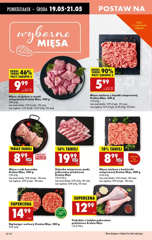 Biedronka - gazetka promocyjna Od poniedziałku, Z ladą tradycyjną od poniedziałku 19.05 do niedzieli 25.05 - strona 26