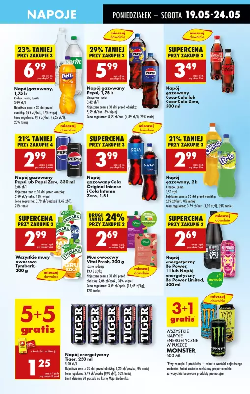 Biedronka - gazetka promocyjna Od poniedziałku, Z ladą tradycyjną od poniedziałku 19.05 do niedzieli 25.05 - strona 47