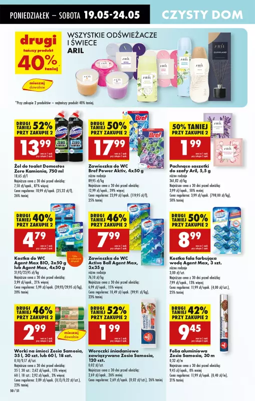 Biedronka - gazetka promocyjna Od poniedziałku, Z ladą tradycyjną od poniedziałku 19.05 do niedzieli 25.05 - strona 54