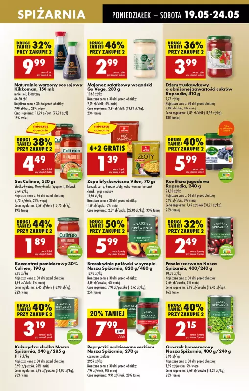 Biedronka - gazetka promocyjna Od poniedziałku, Z ladą tradycyjną od poniedziałku 19.05 do niedzieli 25.05 - strona 41