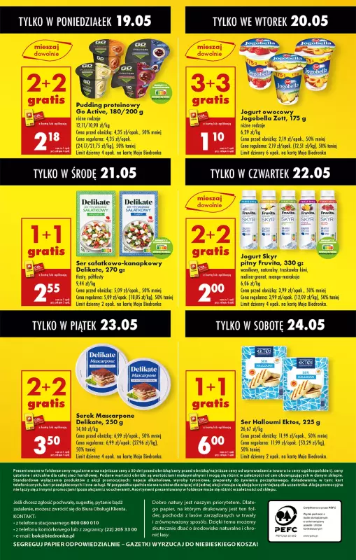 Biedronka - gazetka promocyjna Od poniedziałku, Z ladą tradycyjną od poniedziałku 19.05 do niedzieli 25.05 - strona 60