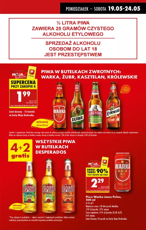 Biedronka - gazetka promocyjna Od poniedziałku, Z ladą tradycyjną od poniedziałku 19.05 do niedzieli 25.05 - strona 11