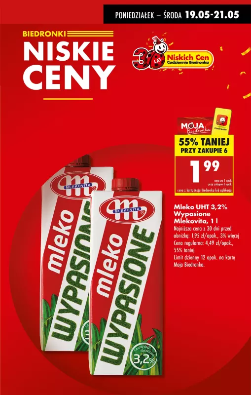 Biedronka - gazetka promocyjna Od poniedziałku, Z ladą tradycyjną   - strona 3