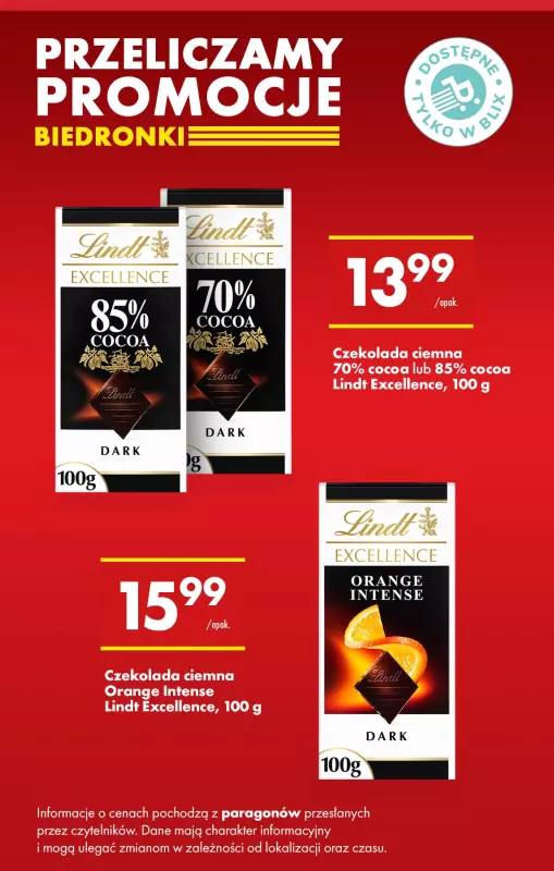 Biedronka - gazetka promocyjna Przeliczamy promocje   - strona 3
