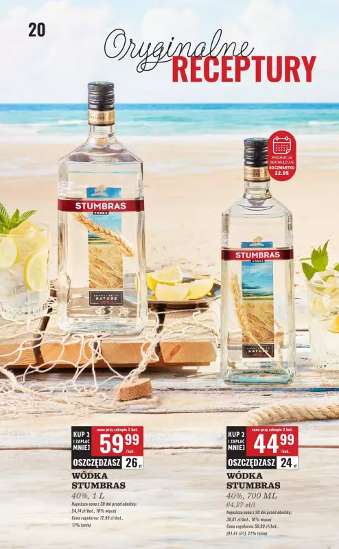 Biedronka - gazetka promocyjna Czas na Toast! od poniedziałku 19.05 do soboty 31.05 - strona 20