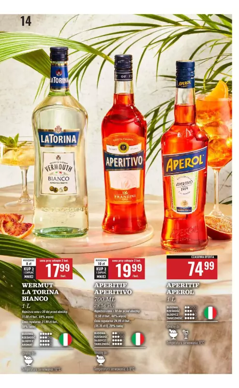 Biedronka - gazetka promocyjna Czas na Toast! od poniedziałku 19.05 do soboty 31.05 - strona 14