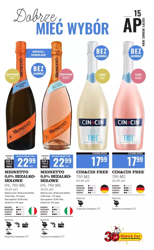 Biedronka - gazetka promocyjna Czas na Toast! od poniedziałku 19.05 do soboty 31.05 - strona 15