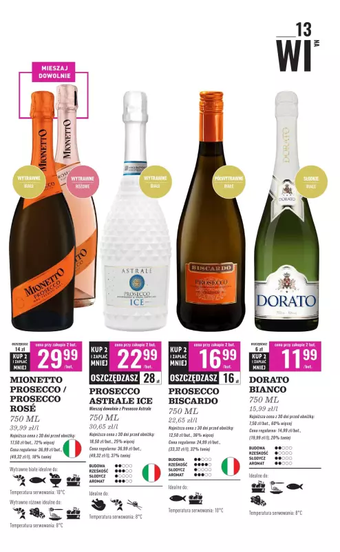 Biedronka - gazetka promocyjna Czas na Toast! od poniedziałku 19.05 do soboty 31.05 - strona 13