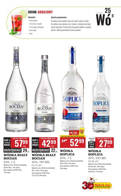 Biedronka - gazetka promocyjna Czas na Toast! od poniedziałku 19.05 do soboty 31.05 - strona 25