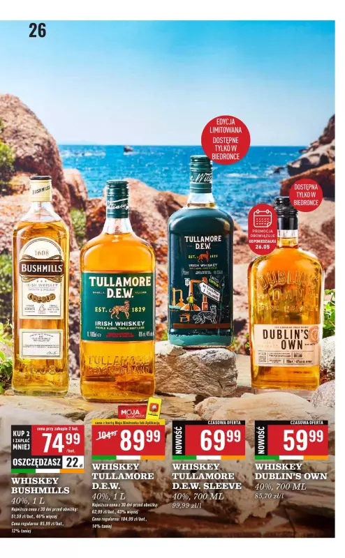 Biedronka - gazetka promocyjna Czas na Toast! od poniedziałku 19.05 do soboty 31.05 - strona 26