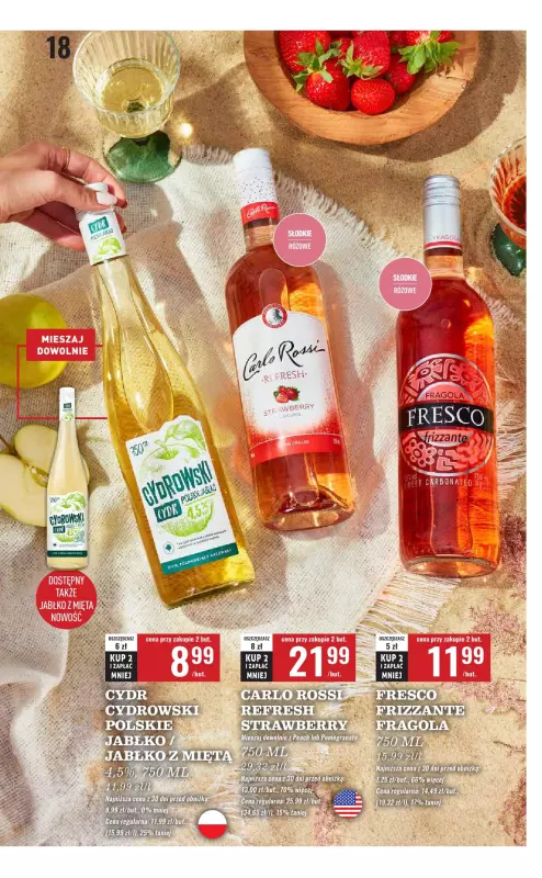 Biedronka - gazetka promocyjna Czas na Toast! od poniedziałku 19.05 do soboty 31.05 - strona 18
