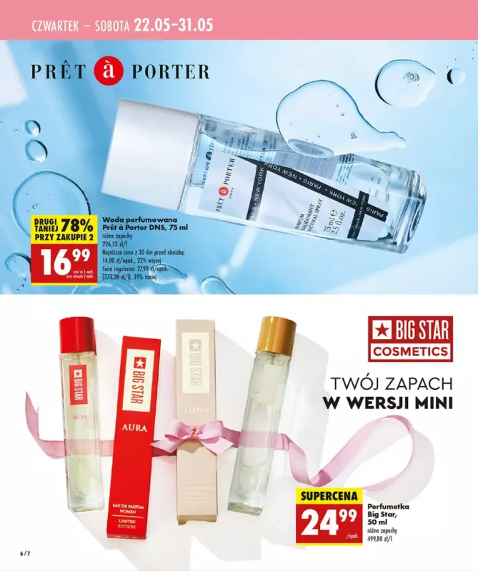 Biedronka - gazetka promocyjna Katalog Mamy piękne strony od czwartku 22.05 do soboty 31.05 - strona 6
