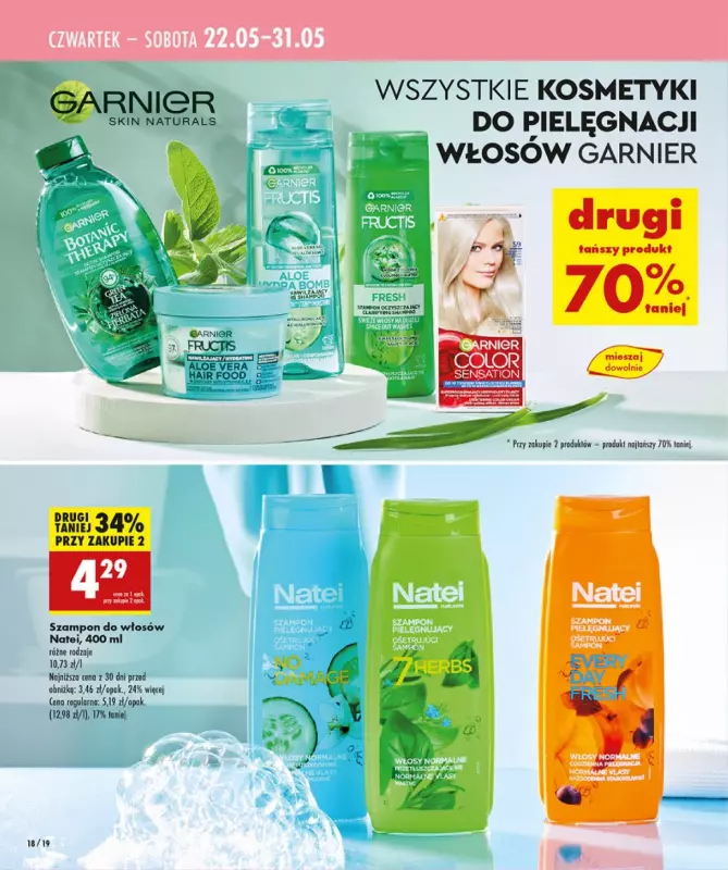 Biedronka - gazetka promocyjna Katalog Mamy piękne strony od czwartku 22.05 do soboty 31.05 - strona 18