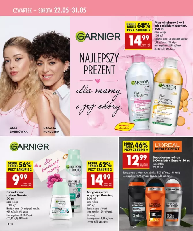 Biedronka - gazetka promocyjna Katalog Mamy piękne strony od czwartku 22.05 do soboty 31.05 - strona 16