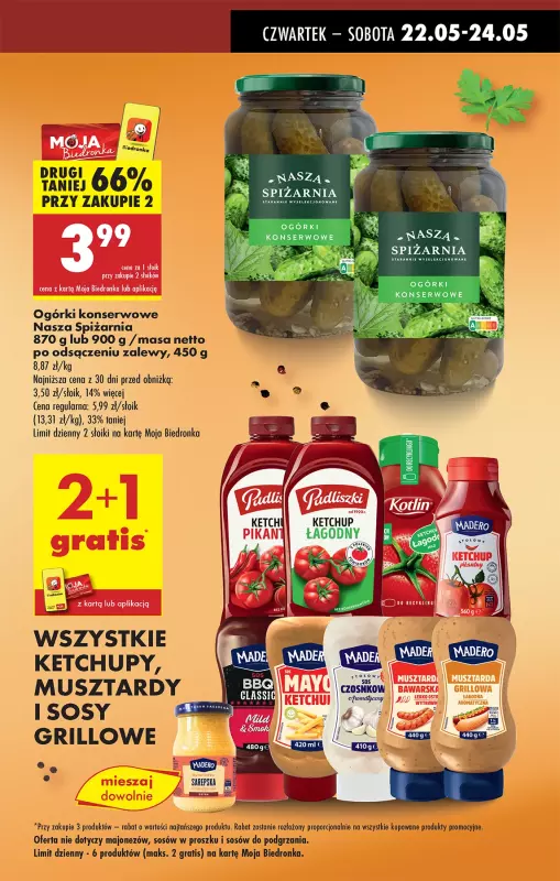 Biedronka - gazetka promocyjna Od czwartku od czwartku 22.05 do środy 28.05 - strona 17