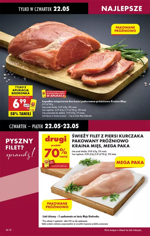 Biedronka - gazetka promocyjna Od czwartku od czwartku 22.05 do środy 28.05 - strona 32