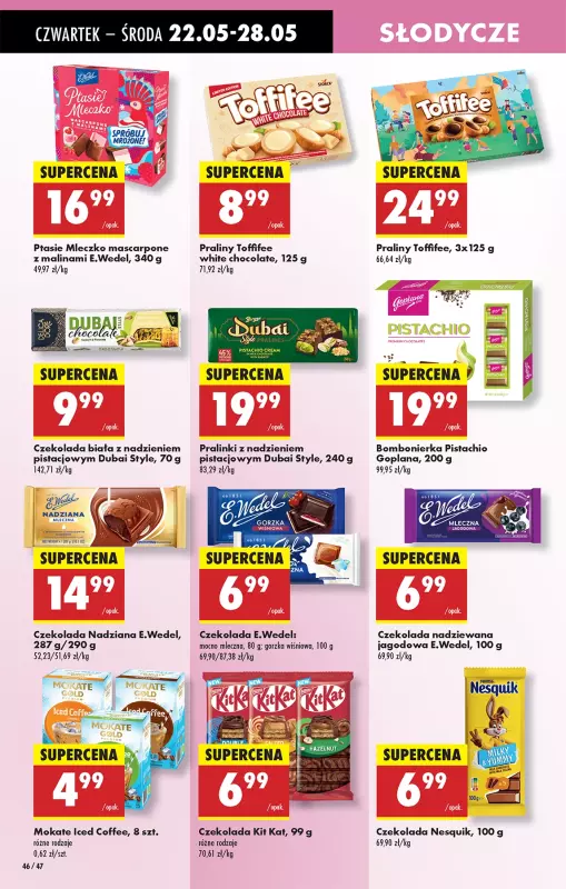 Biedronka - gazetka promocyjna Od czwartku, Z ladą tradycyjną od czwartku 22.05 do środy 28.05 - strona 56