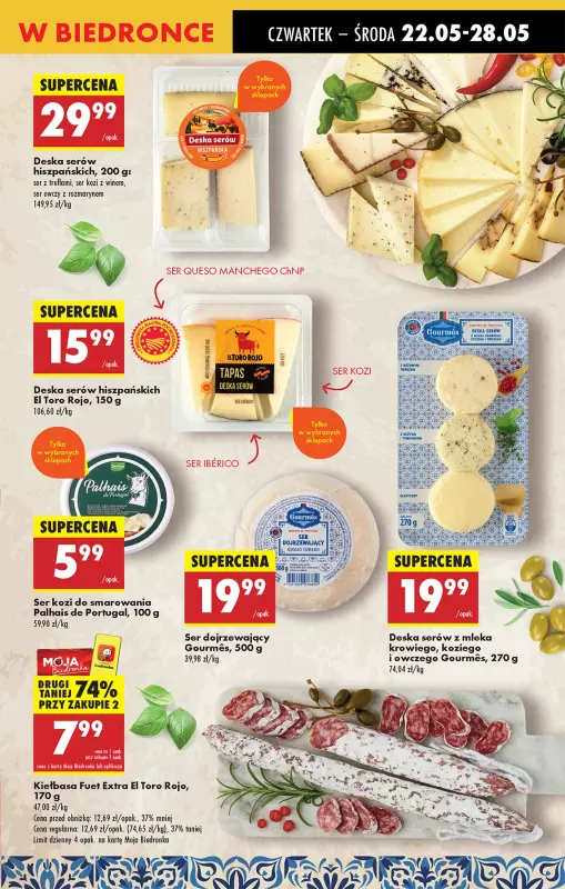 Biedronka - gazetka promocyjna Od czwartku, Z ladą tradycyjną od czwartku 22.05 do środy 28.05 - strona 43