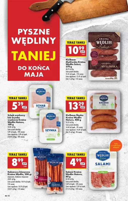 Biedronka - gazetka promocyjna Od czwartku, Z ladą tradycyjną od czwartku 22.05 do środy 28.05 - strona 48