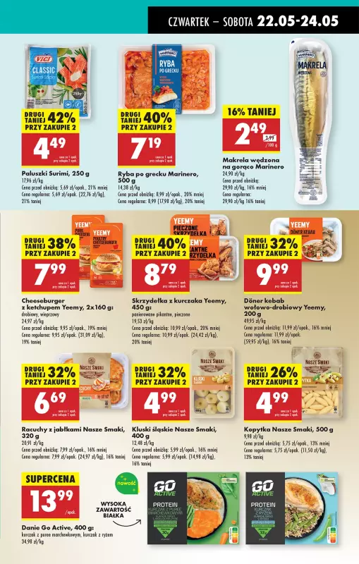 Biedronka - gazetka promocyjna Od czwartku, Z ladą tradycyjną od czwartku 22.05 do środy 28.05 - strona 39