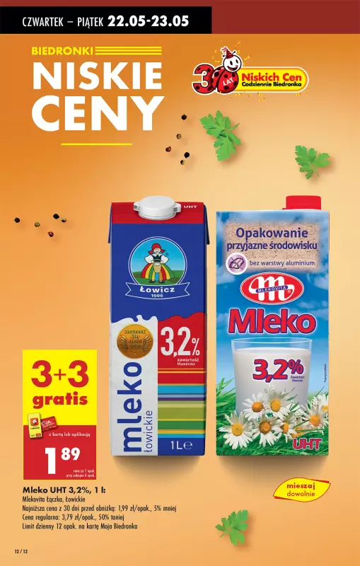 Biedronka - gazetka promocyjna Od czwartku, Z ladą tradycyjną od czwartku 22.05 do środy 28.05 - strona 14
