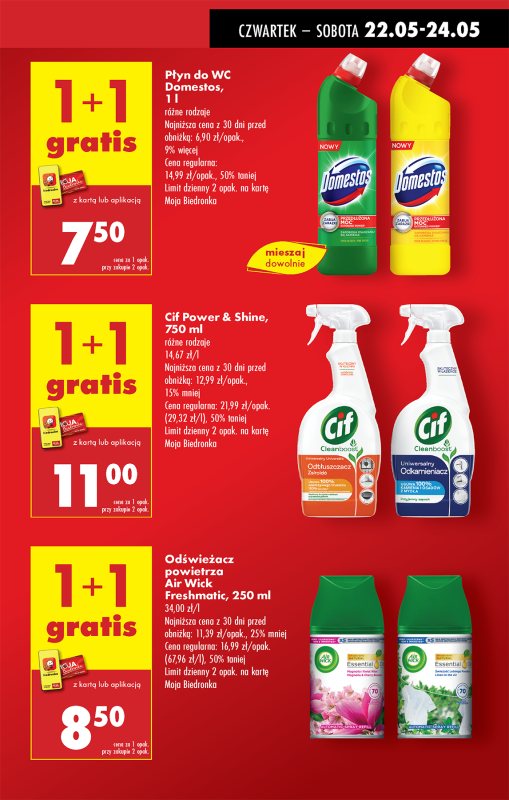Biedronka - gazetka promocyjna Najlepsze promocje! od czwartku 22.05 do soboty 24.05 - strona 10