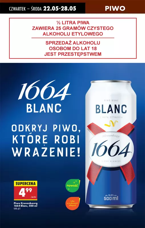 Biedronka - gazetka promocyjna Od czwartku od czwartku 22.05 do środy 28.05 - strona 65