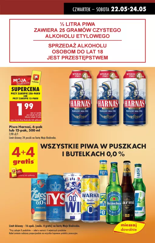 Biedronka - gazetka promocyjna Od czwartku od czwartku 22.05 do środy 28.05 - strona 19