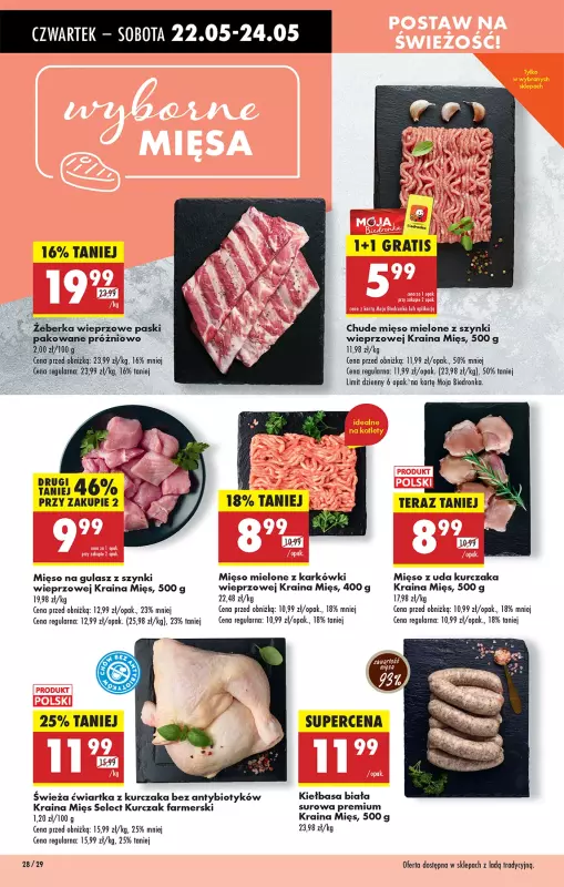 Biedronka - gazetka promocyjna Od czwartku, Z ladą tradycyjną od czwartku 22.05 do środy 28.05 - strona 36