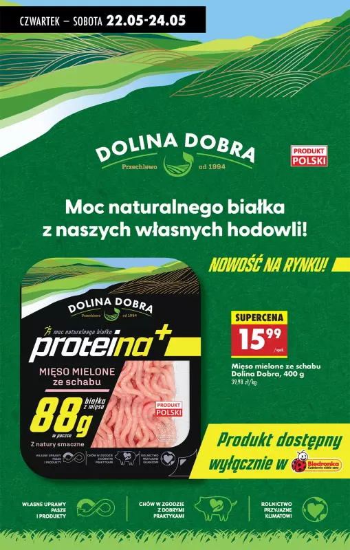 Biedronka - gazetka promocyjna Od czwartku, Z ladą tradycyjną od czwartku 22.05 do środy 28.05 - strona 38