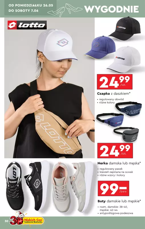 Biedronka - gazetka promocyjna Okazje tygodnia od 24.05 od soboty 24.05 do środy 11.06 - strona 30