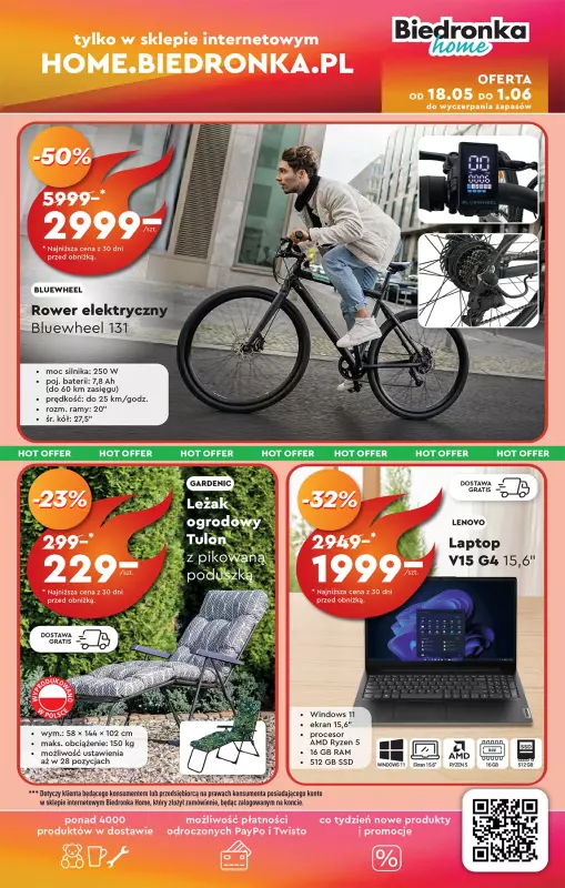 Biedronka - gazetka promocyjna Okazje tygodnia od 24.05 od soboty 24.05 do środy 11.06 - strona 53