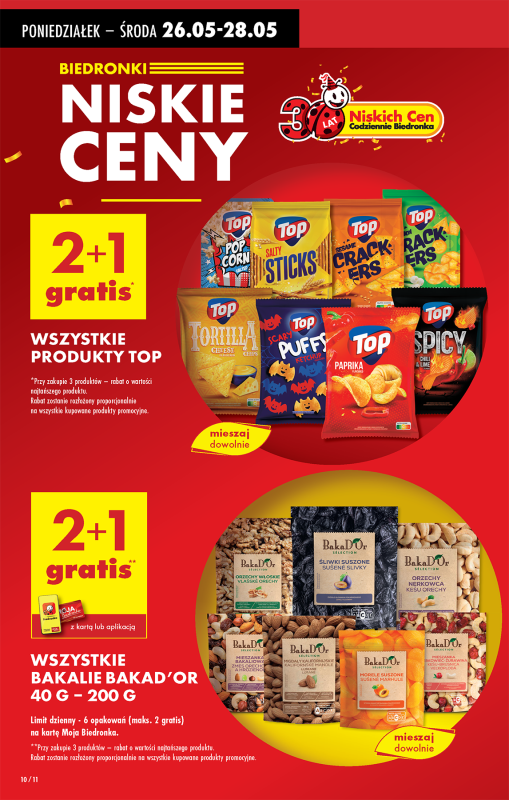 Biedronka - gazetka promocyjna Od poniedziałku od poniedziałku 26.05 do niedzieli 01.06 - strona 10