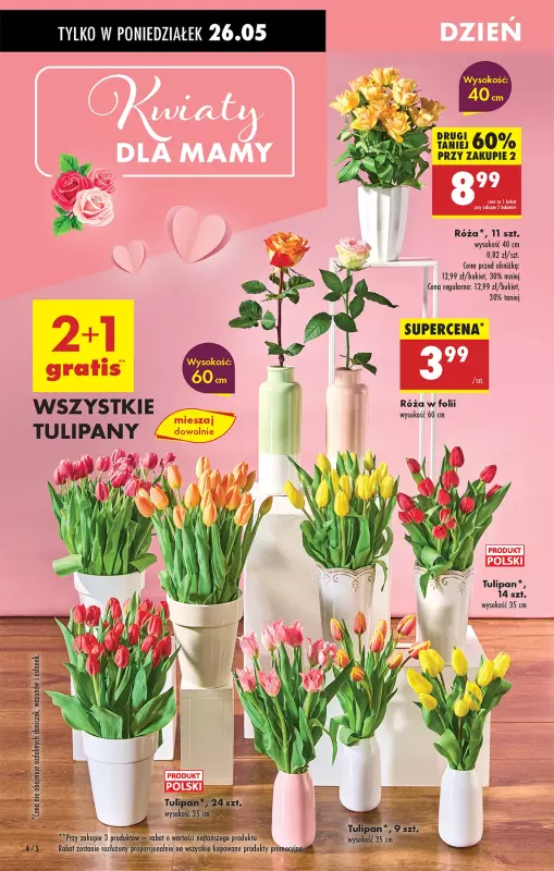 Biedronka - gazetka promocyjna Od poniedziałku od poniedziałku 26.05 do niedzieli 01.06 - strona 4