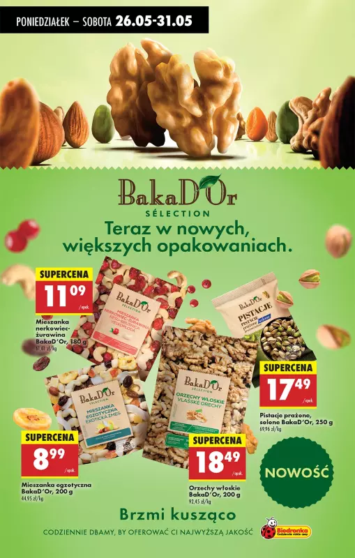 Biedronka - gazetka promocyjna Od poniedziałku od poniedziałku 26.05 do niedzieli 01.06 - strona 32