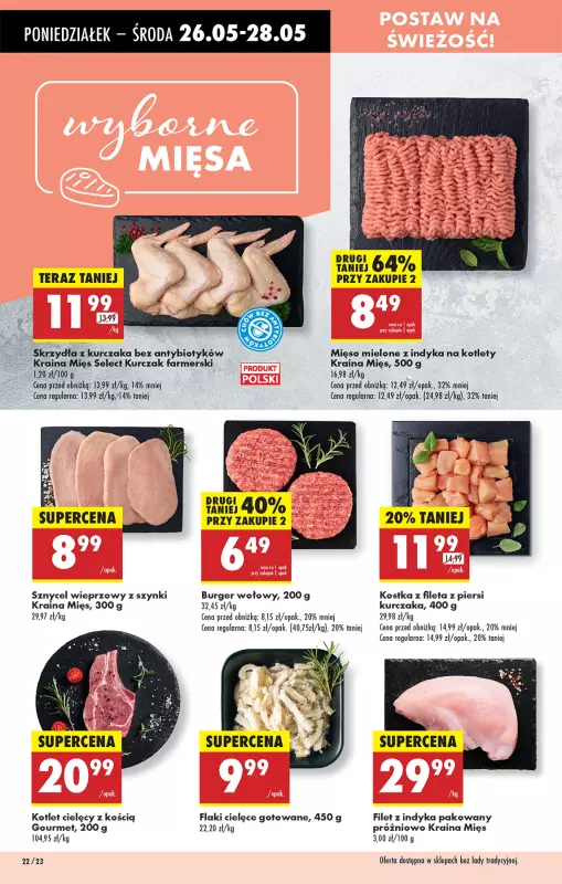 Biedronka - gazetka promocyjna Od poniedziałku od poniedziałku 26.05 do niedzieli 01.06 - strona 26