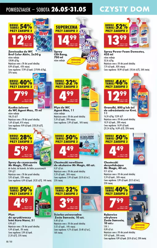Biedronka - gazetka promocyjna Od poniedziałku od poniedziałku 26.05 do niedzieli 01.06 - strona 62