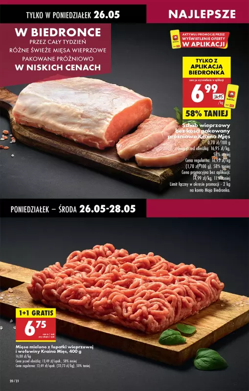 Biedronka - gazetka promocyjna Od poniedziałku od poniedziałku 26.05 do niedzieli 01.06 - strona 24