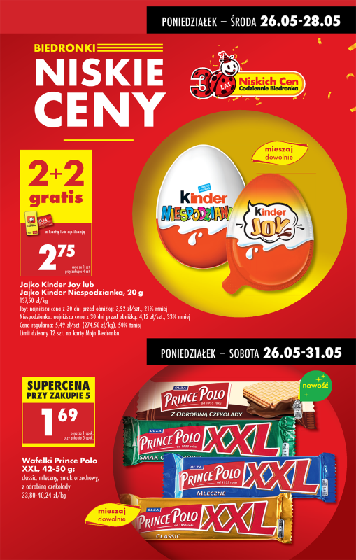 Biedronka - gazetka promocyjna Od poniedziałku od poniedziałku 26.05 do niedzieli 01.06 - strona 11