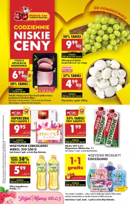Biedronka - gazetka promocyjna Od poniedziałku od poniedziałku 26.05 do niedzieli 01.06