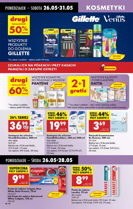 Biedronka - gazetka promocyjna Od poniedziałku od poniedziałku 26.05 do niedzieli 01.06 - strona 58