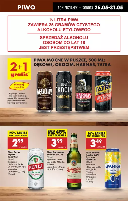 Biedronka - gazetka promocyjna Od poniedziałku od poniedziałku 26.05 do niedzieli 01.06 - strona 57