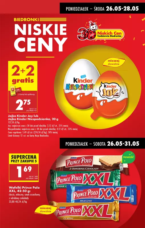 Biedronka - gazetka promocyjna Od poniedziałku, Z ladą tradycyjną od poniedziałku 26.05 do niedzieli 01.06 - strona 11