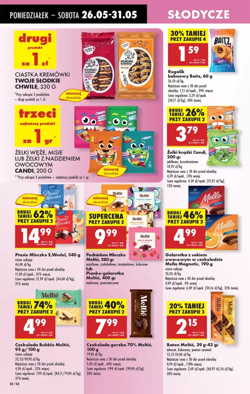 Biedronka - gazetka promocyjna Od poniedziałku, Z ladą tradycyjną od poniedziałku 26.05 do niedzieli 01.06 - strona 52