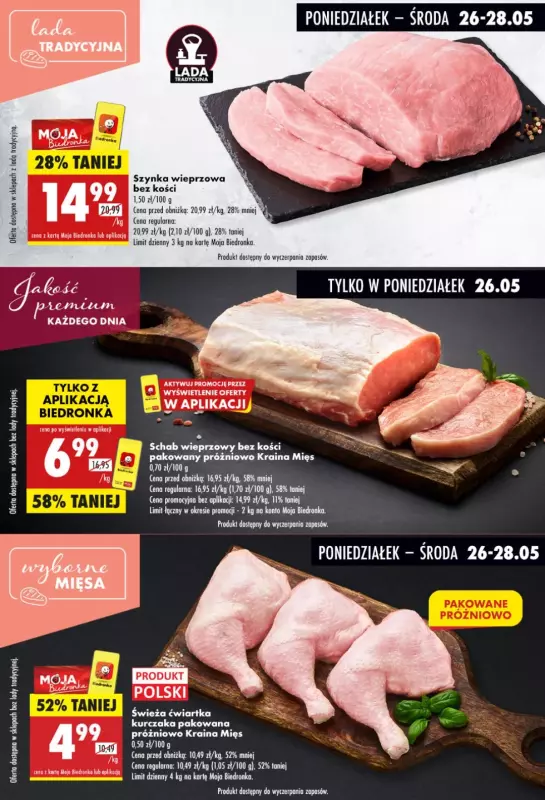 Biedronka - gazetka promocyjna Biedronkowe oszczędności   - strona 3
