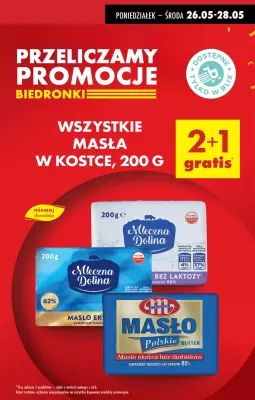 Biedronka - gazetka promocyjna Przeliczamy promocje od wtorku 27.05 do środy 28.05